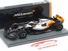 Oscar Piastri McLaren MCL60 #81 10° Monaco GP formula 1 2023 1:43 Spark