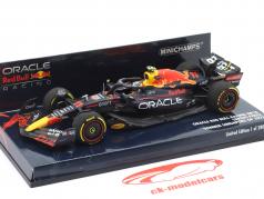 S. Perez Red Bull RB18 #11 ganhador Cingapura GP Fórmula 1 2022 1:43 Minichamps