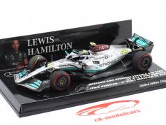 L. Hamilton Mercedes-AMG F1 W13 #44 2do Brasil GP fórmula 1 2022 1:43 Minichamps