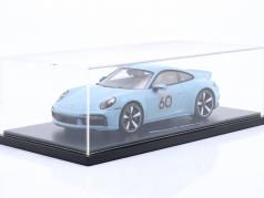 Porsche 911 (992) Sport Classic 2022 迈森蓝 1:18 Spark