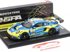 Porsche 911 (992) GT3 R #96 5 ª 24h Spa 2023 Rutronik Racing 1:43 Spark