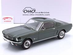 Ford Mustang Fastback Byggeår 1965 mørkegrøn 1:12 OttOmobile