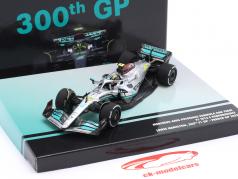 L. Hamilton Mercedes-AMG F1 W13 #44 2do Francés GP fórmula 1 2022 1:43 Minichamps
