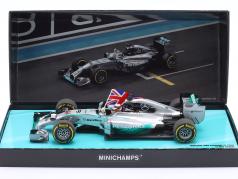 L. Hamilton Mercedes F1 W05 #44 优胜者 Abu Dhabi GP 公式 1 世界冠军 2014 1:18 Minichamps