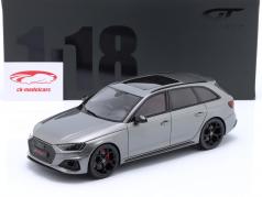 Audi RS 4 Avant Competition Daytona Серый 1:18 GT-Spirit