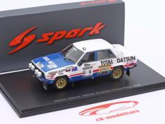 Datsun Stanza #6 gagnant Southern Cross Rallye 1978 Fury, Suffern 1:43 Spark