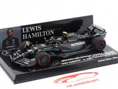 L. Hamilton Mercedes-AMG F1 W14 #44 2do australiano GP fórmula 1 2023 1:43 Minichamps
