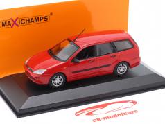 Ford Focus Turnier Ano de construção 1998 vermelho 1:43 Minichamps