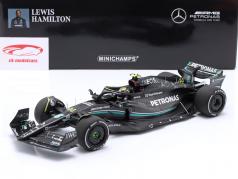 L. Hamilton Mercedes-AMG F1 W14 #44 5ème Bahreïn GP formule 1 2023 1:18 Minichamps