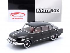 Tatra 603 Bouwjaar 1956 zwart 1:24 WhiteBox