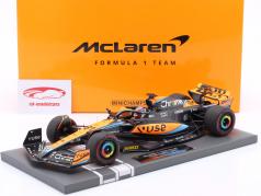 Oscar Piastri McLaren MCL60 #81 式 1 2023 1:18 Minichamps