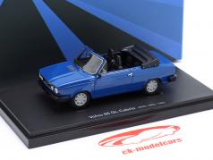 Volvo 66 GL Convertible year 1980 blue 1:43 AutoCult