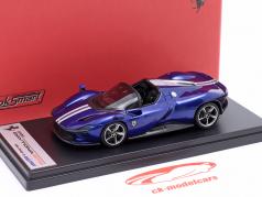 Ferrari Daytona SP3 Open Top Baujahr 2021 blau metallic 1:43 LookSmart