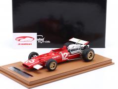 P. Rodríguez Ferrari 312 F1 #12 7e Mexico GP formule 1 1969 1:18 Tecnomodel