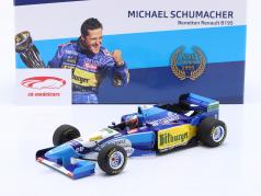 M. Schumacher Benetton B195 #1 gagnant Pacifique GP formule 1 Champion du monde 1995 1:18 Minichamps
