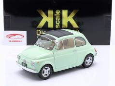 Fiat 500 F Custom year 1968 Mint green 1:12 KK-Scale