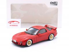 Mazda RX-7 Type RS (FD35) RHD year 1994 vintage red 1:18 Solido
