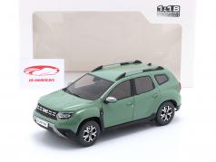 Dacia Duster Phase 3 建設年 2024 カーキグリーン 1:18 Solido