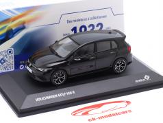 Volkswagen VW Golf VIII R Год постройки 2022 жемчужно-черный 1:43 Solido