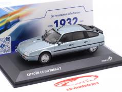 Citroen CX GTI Turbo 2 建设年份 1988 浅蓝色 金属的 1:43 Solido