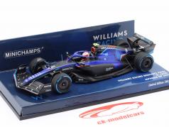 Nicholas Latifi Williams FW44 #6 9 Japan GP formel 1 2022 1:43 Minichamps
