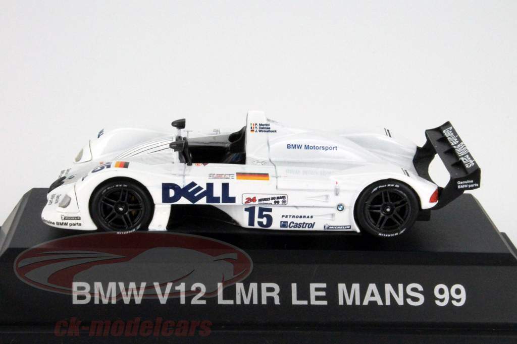 Jadi Modelcraft 1:43 BMW V12 LMR #15 Winner 24 LeMans 1999 Jadi JM 