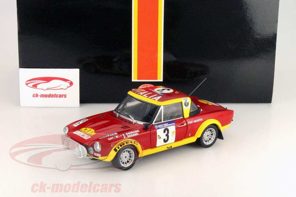 1/18 SunStar フィアット アバルト 124 ラリー 1974 WRC 1/18 SunStar フィアット アバルト 124 ラリー 1974 WRC Sun
