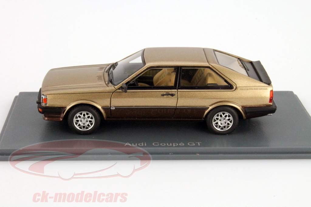 Neo 1:43 Audi Coupe GT gold NEO43377 model car NEO43377 874250433778