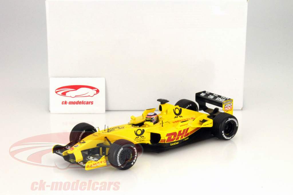 【F1】 JORDAN EJ12 Takuma Sato 1/18 HotWheels 1:18 Takuma Sato Jordan EJ12 Formula 1 2002 54629