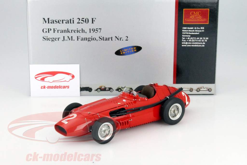 CMC 1/18 マセラティ250F 1957