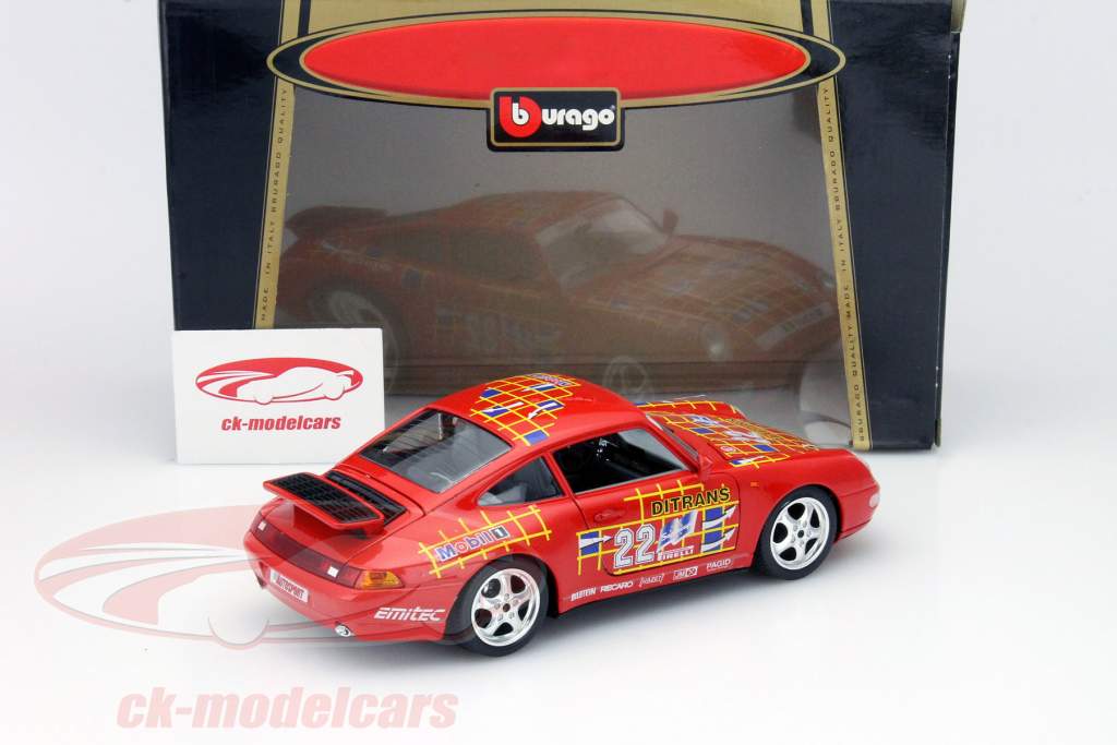 ブラゴ　ポルシェ911 カレラレーシング　1993 Amazon | ブラーゴ 1/18 ポルシェ 911 カレラ レーシング 1993