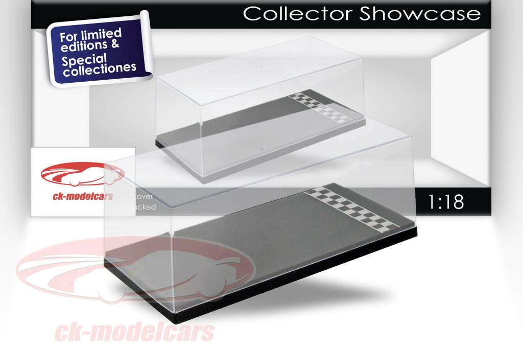 Single collector showcase Start/Finish Line print 1:18 Triple9