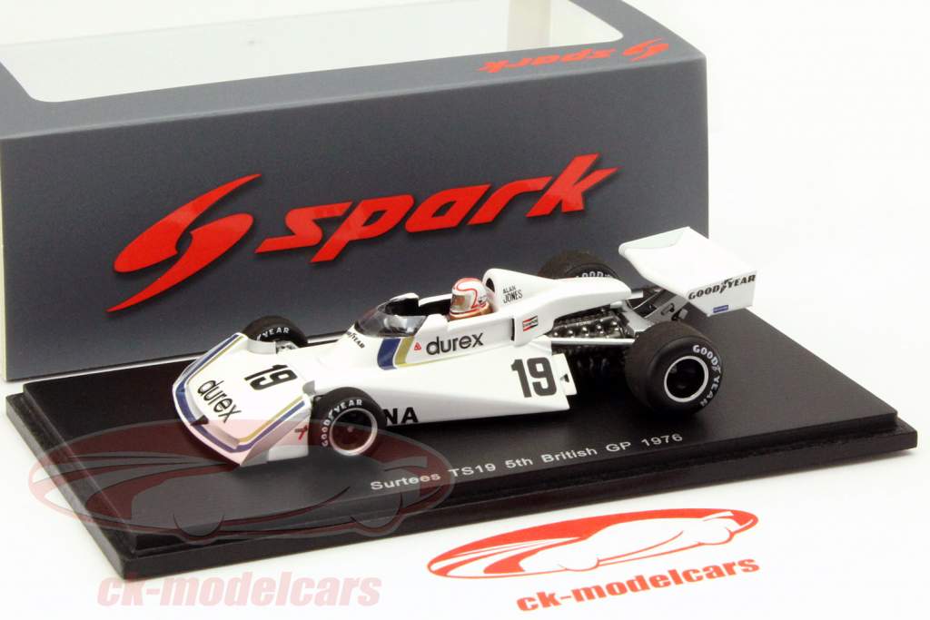 Spark 1/43 Surtees TS19 1976 British 【公式通販】