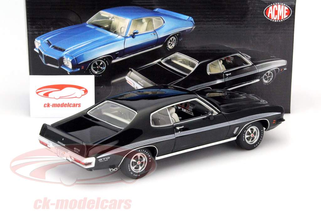 GMP 1:18 Pontiac LeMans イヤー 1972 黒 1801205 モデル 車 1801205