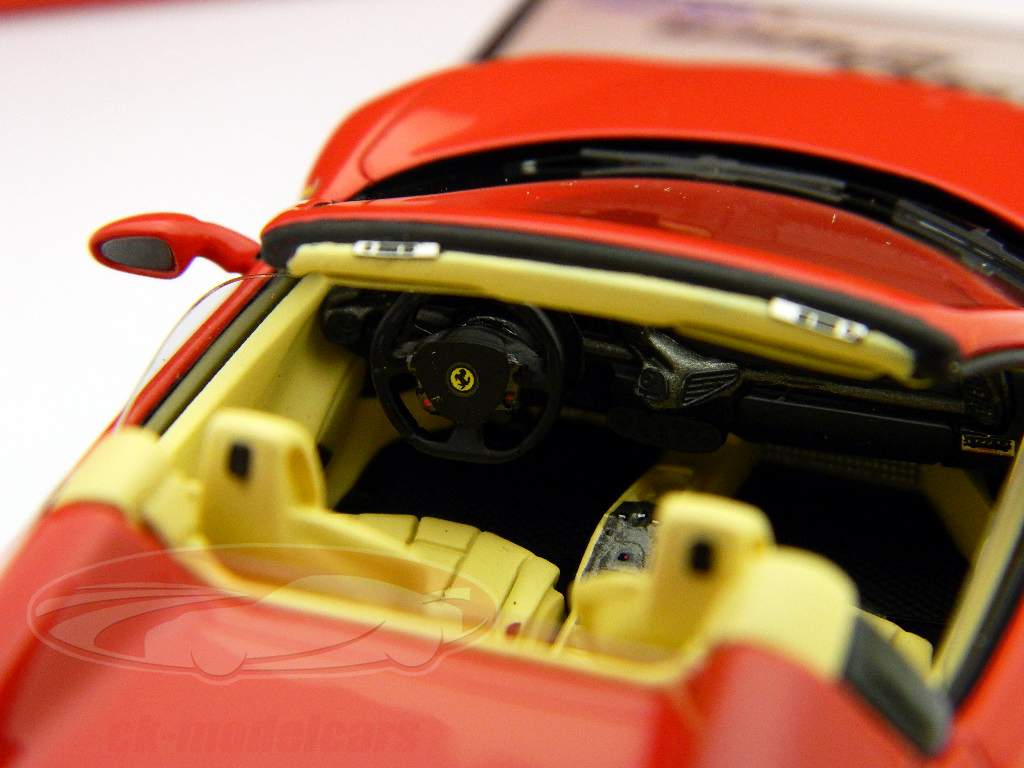 LookSmart 1:43 フェラーリ458イタリアスパイダーロッソコルサルック 