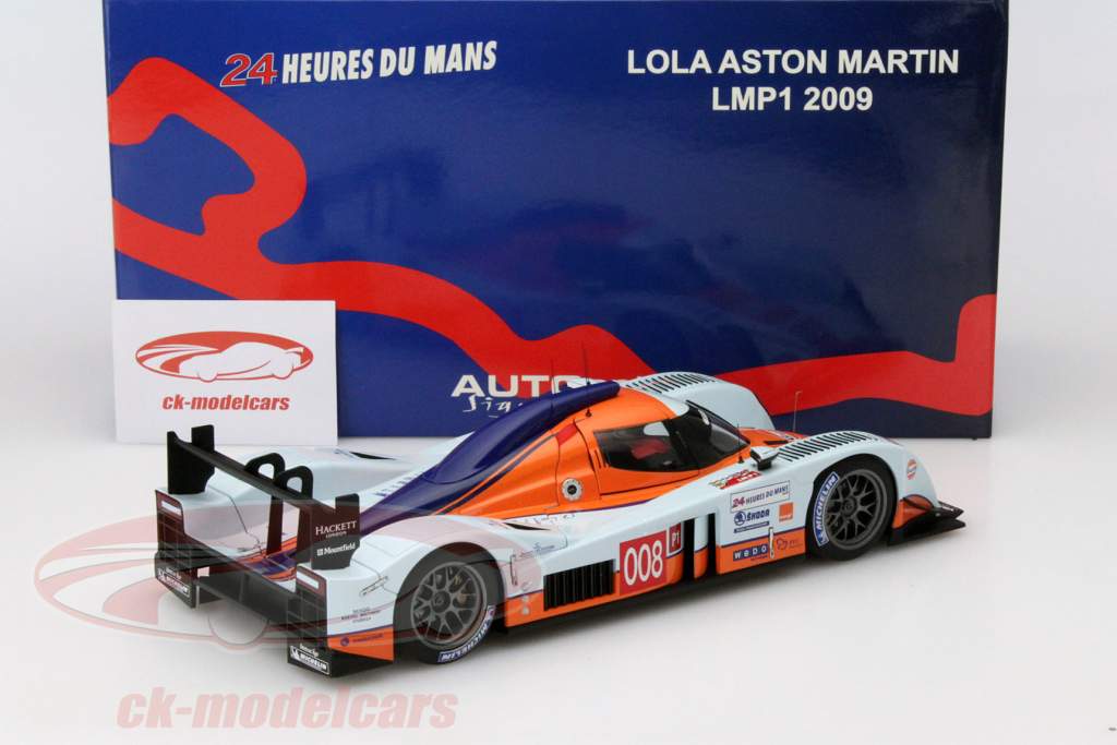 AUTOart 1:18 Lola Aston Martin LMP1 #008 24h LeMans 2009
