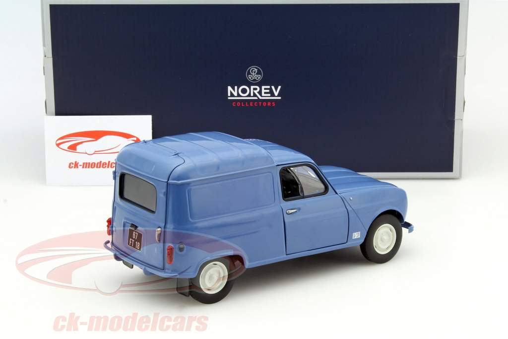 Norev 1:18 Renault 4 Fourgonnette 年 1965 ダークブルー 185188 