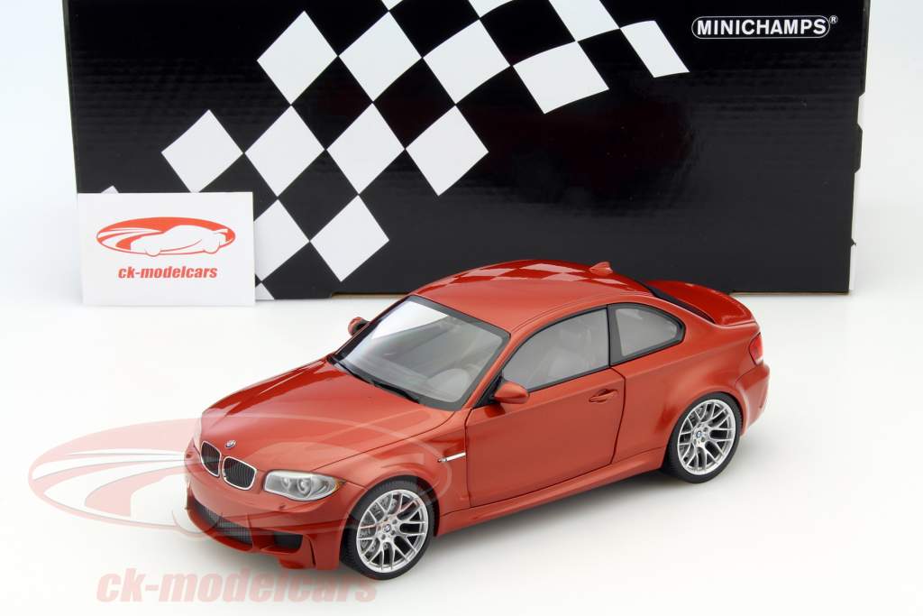 Minichamps 1:18 BMW 1er M Coupe US Version 年 2011 オレンジ 