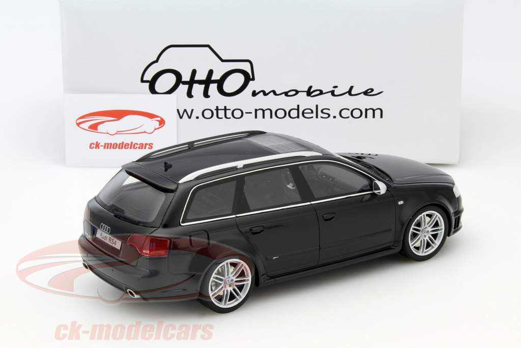 アウディ純正 RS4アバント B7型シルバー 1/18（RS4アバント