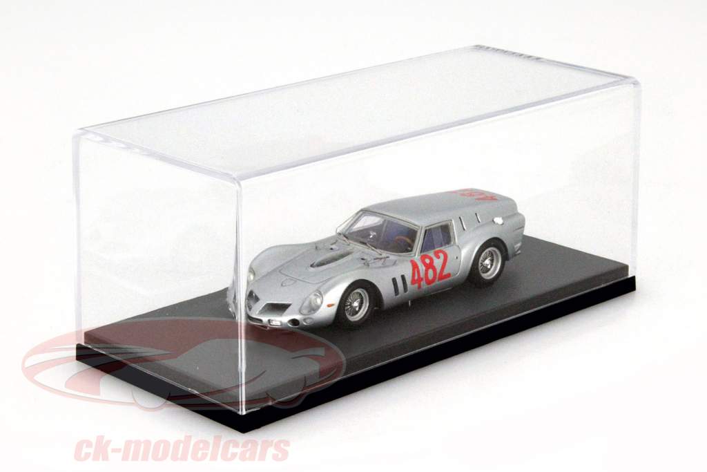 BBR High quality Acrylic Showcase with gray ground for Model Cars in the Scale
