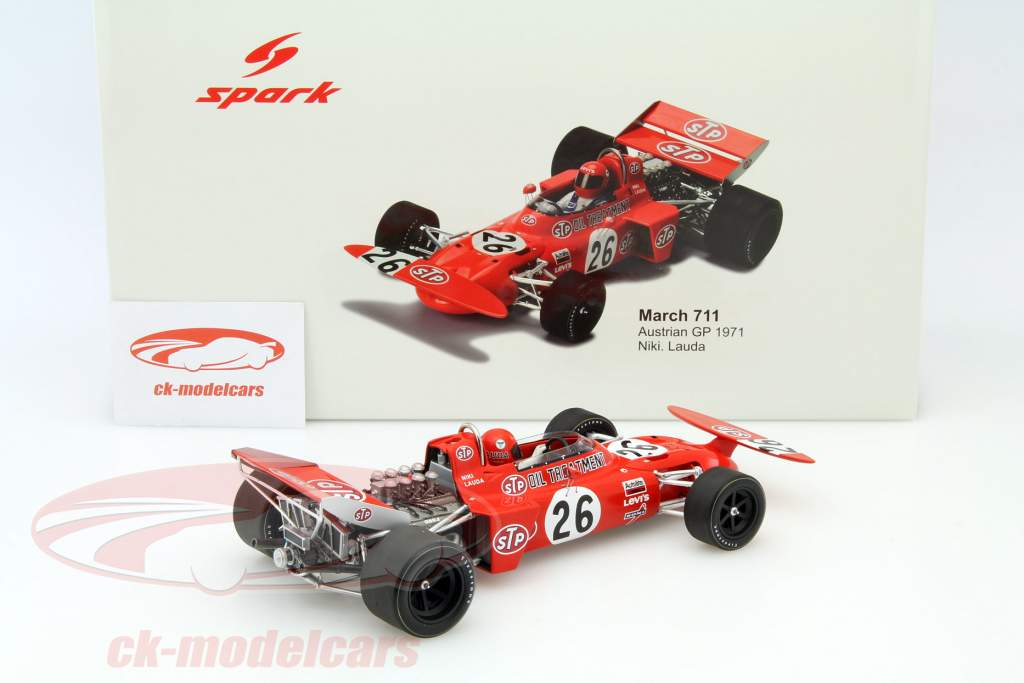 スパーク 1/18 March マーチ 711 モナコGP 1971 #17