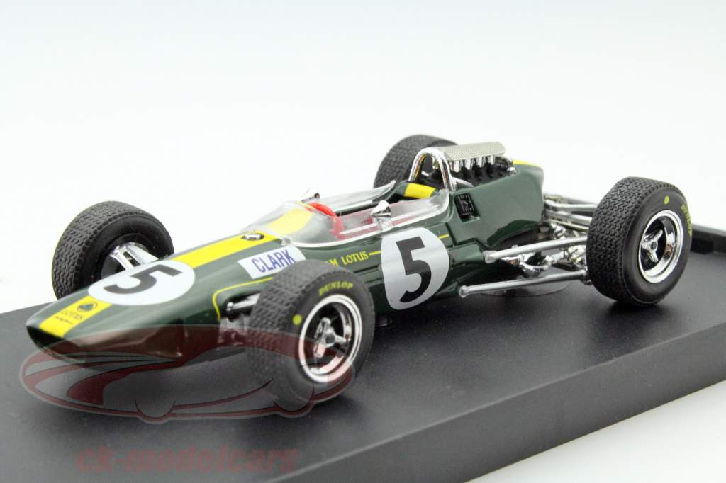 Jim Clark Lotus 33 #5 Weltmeister Italien GP Formel 1 1965 1:43 Brumm