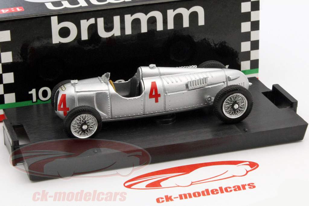 Bernd Rosemeyer Auto Union Typ C #4 GP 纽伯格林 公式 1 1936 1:43 Brumm