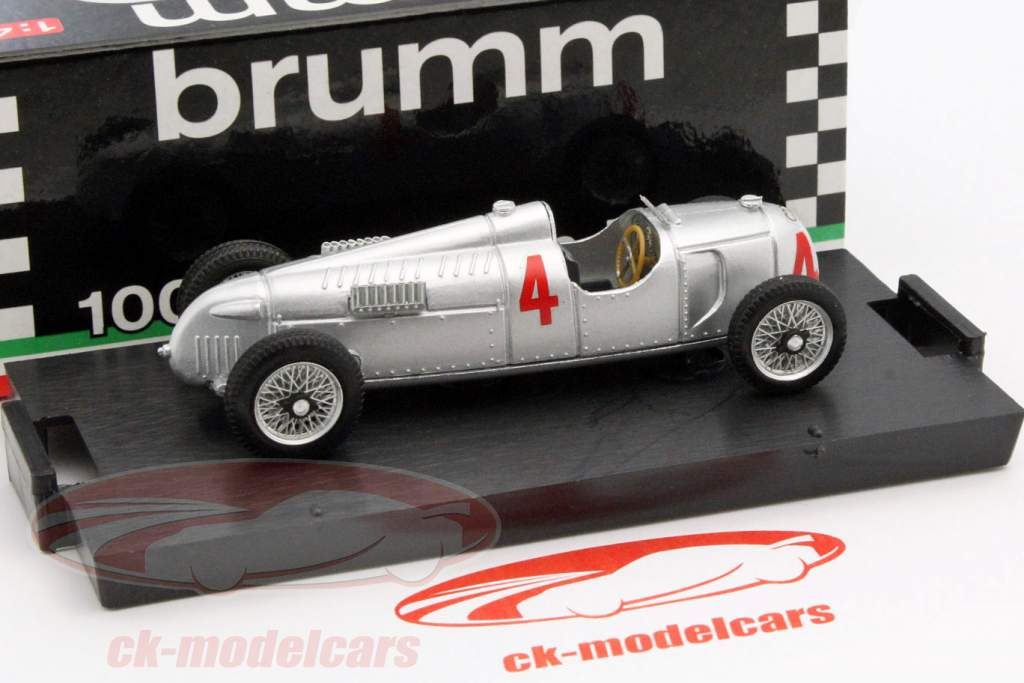Bernd Rosemeyer Auto Union Typ C #4 GP Нюрбургринг формула 1 1936 1:43 Brumm