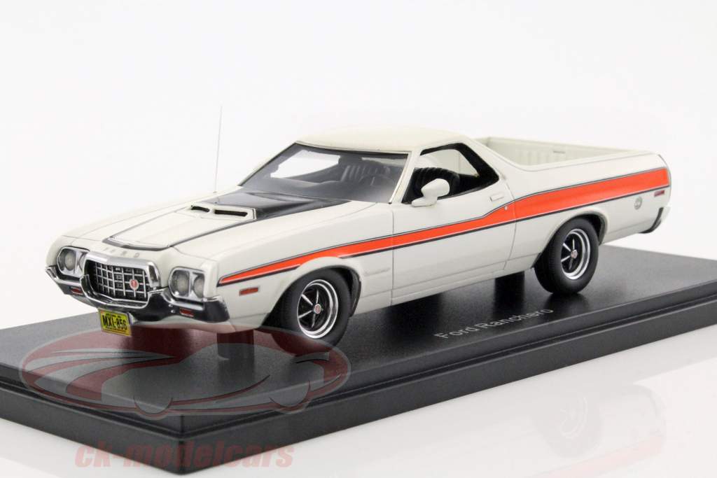 Neo 1:43 Ford Ranchero GT 白 / オレンジ NEO44856 モデル 車 