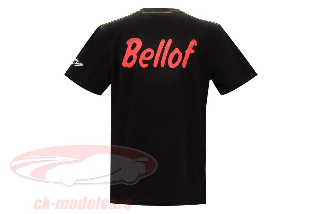 Stefan Bellof T-shirt helm Classic Line zwart / rood