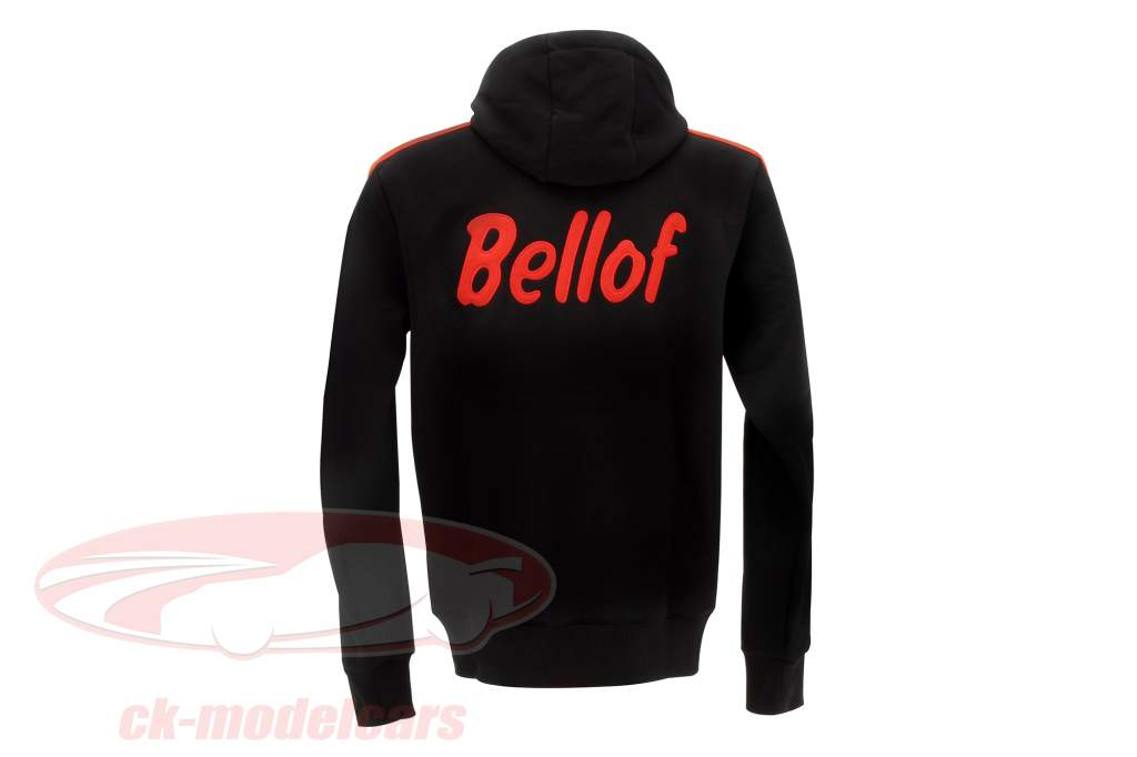 Stefan Bellof Sweat jacket helmet Classic Line black / red / yellow