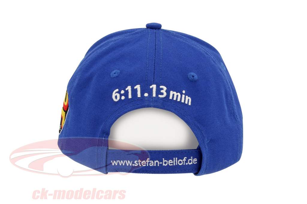 Stefan Bellof 帽 唱片圈 6:11.13 min 蓝 / 白