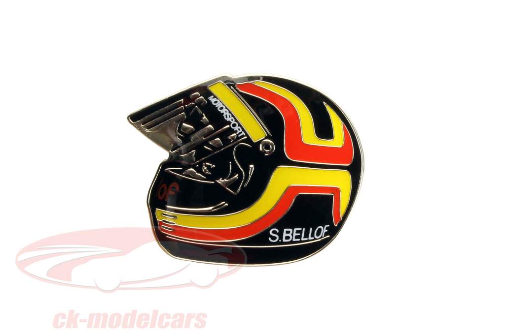 Stefan Bellof Pin helmet red / yellow / black