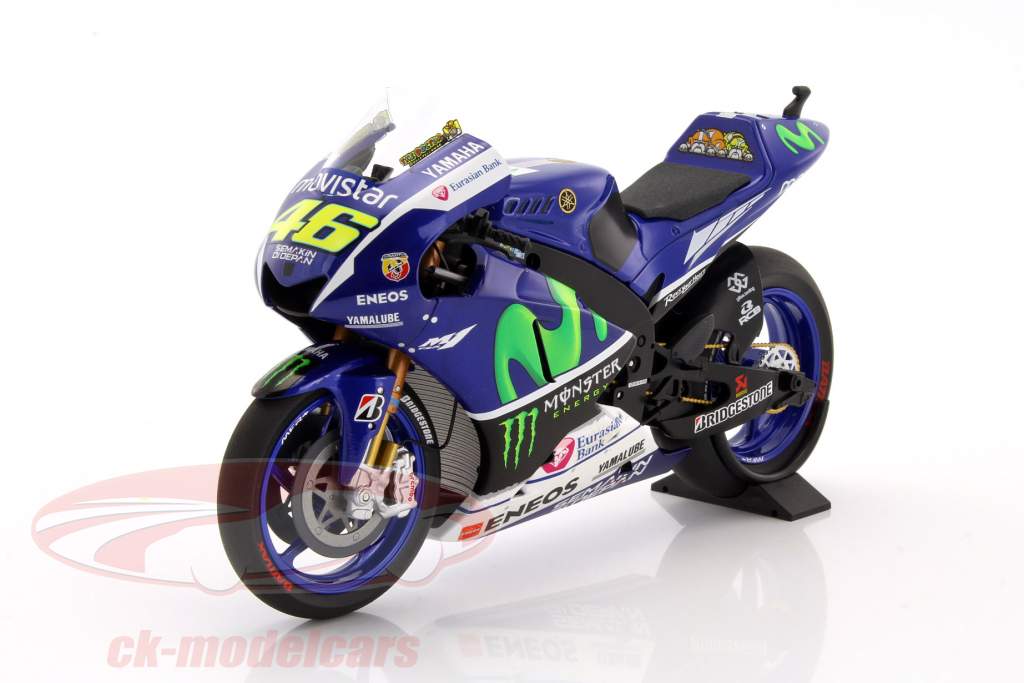 Valentino Rossi Yamaha YZR-M1 #46 MotoGP 2015 1:12 Minichamps